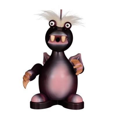 Räuchermännchen Drache lila