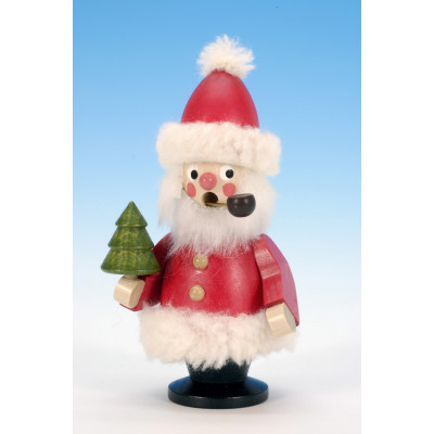 Räuchermännchen Weihnachtsmann mit Pfeife