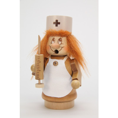 Räuchermännchen Miniwichtel Krankenschwester - Auslaufartikel