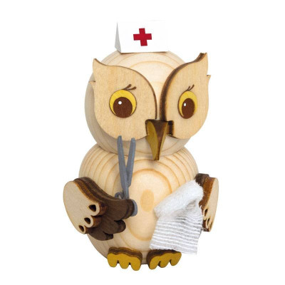 Mini Eule Krankenschwester