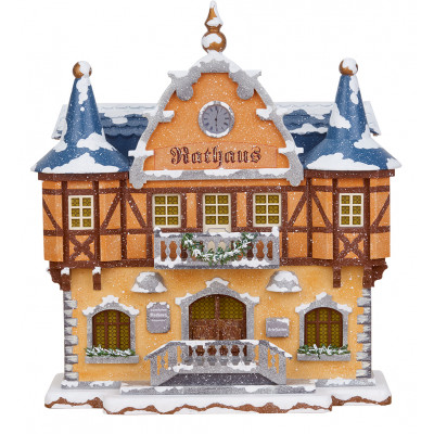 Winterkinder Winterhaus Rathaus