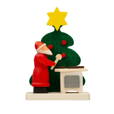 Baumbehang Baum Weihnachtsmann mit Pfefferkuchen