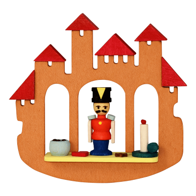 Baumbehang Stadttor Nussknacker - Auslaufartikel