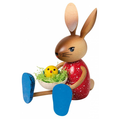 Kuhnerthase Hasenmädchen mit Küken