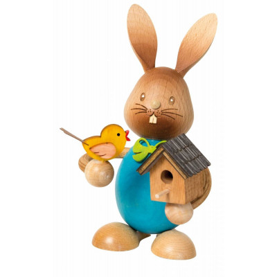 Hase Stupsi mit Vogelhaus