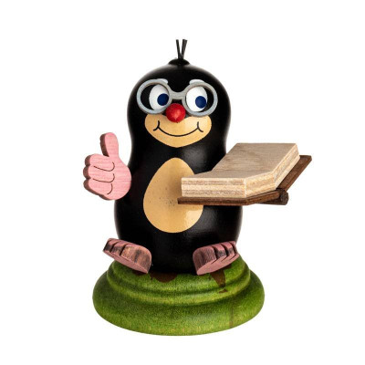 Maulwurf Franzi mit Buch