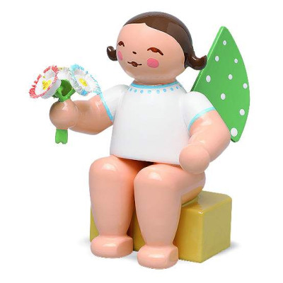 Engel klein mit Strauß - Auslaufartikel