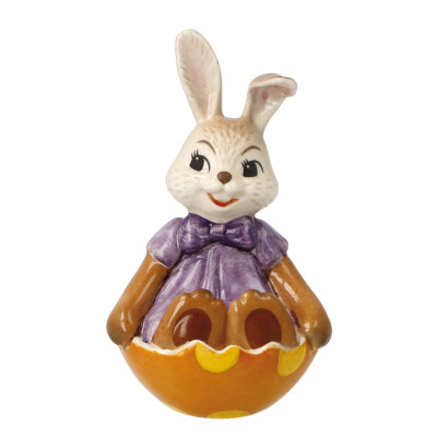 Mini Osterhase in Eierschale Ich bin so fröhlich!
