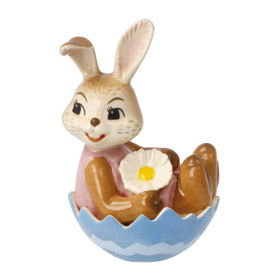 Mini Osterhase in Eierschale Guten Morgen!