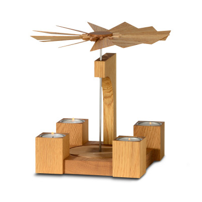 KWO Moderne Pyramide Eiche natur 