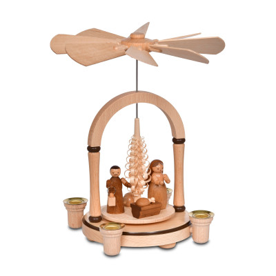 KWO Pyramide mit Motiv Christi Geburt, natur