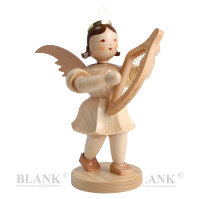 Kurzrockengel mittelgroß mit Leier, 22 cm