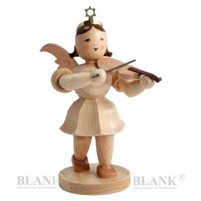 Kurzrockengel mittelgroß mit Violine, 22 cm