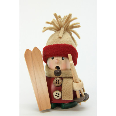 Räuchermännchen Skifahrer