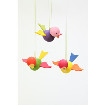 Baumbehang Flugvogel groß, 3-teilig