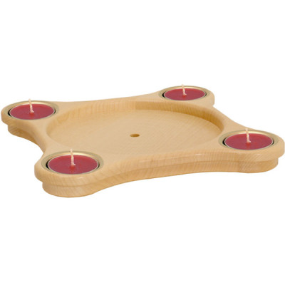 Tischleuchter mit 4 Teelichtern - Auslaufartikel