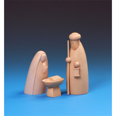 Heilige Familie natur 3-teilig