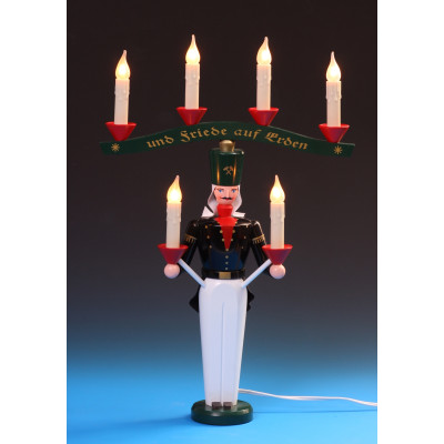 Lichterbergmann mit Joch farbig, elektrisch