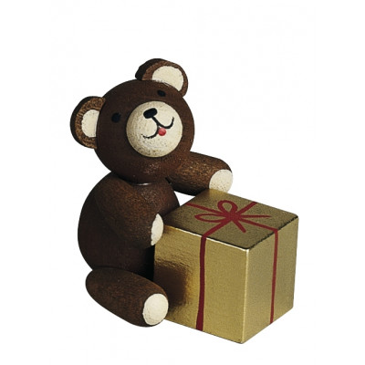 Glücksbärchen mit Geschenk