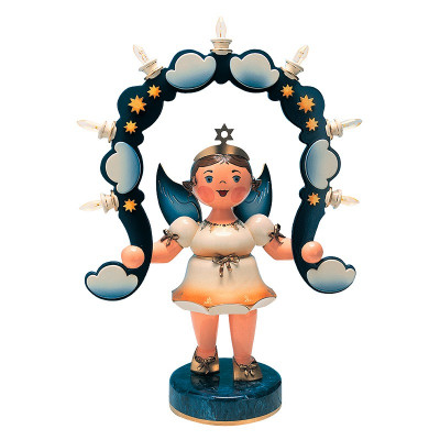 Lichterengel mit elektrischer Beleuchtung