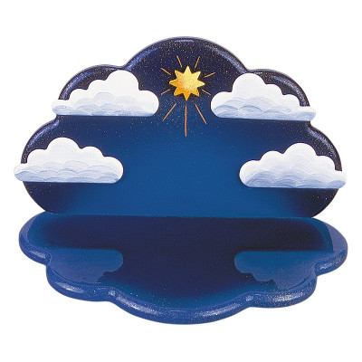 Wolke stehend/hängend