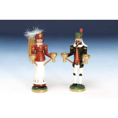 Engel und Bergmann, bunt