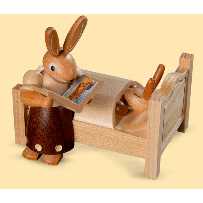 Hasenmutter erzählt Gute-Nacht-Geschichten