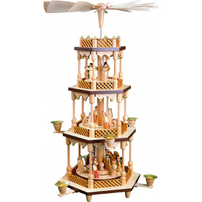 Pyramide Christi Geburt 3-stöckig