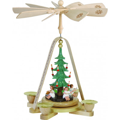 Pyramide Engel mit Christbaum