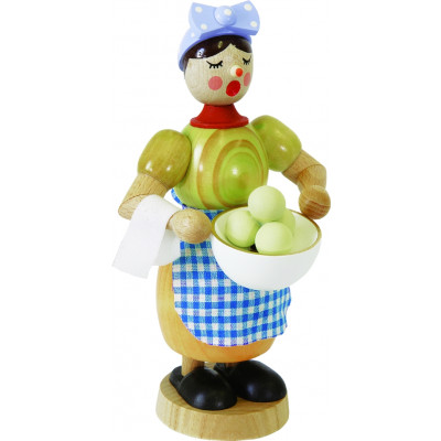 Räucherfrau mit Klößen