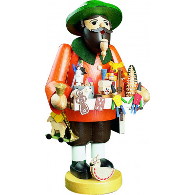 Räuchermännchen als Spielzeughändler