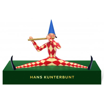 Hans Kunterbunt klein mit Podest