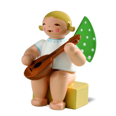 Engel klein mit Mandoline - Auslaufartikel