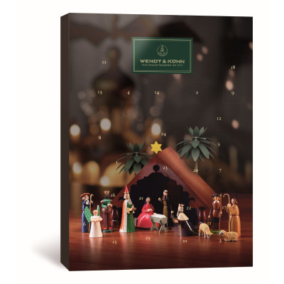 Adventskalender 2026 mit Figur