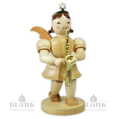 Kurzrockengel mit Saxophon - 22 cm
