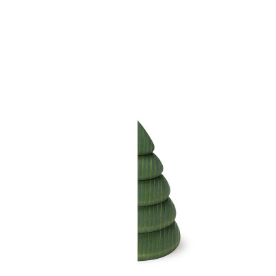 Halber Baum für Wandrahmen, grün