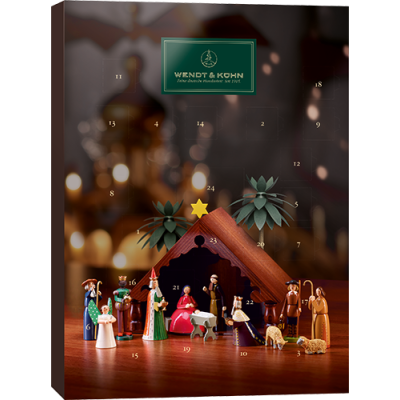 Adventskalender 2026 mit Figur