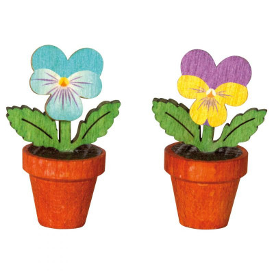 Stiefmütterchen, 2-teilig für Stupsis und Eulen