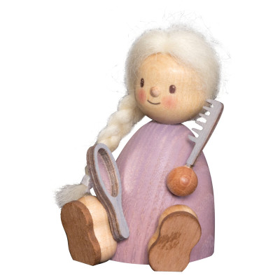 Finja mit Kamm und Spiegel - 9 cm