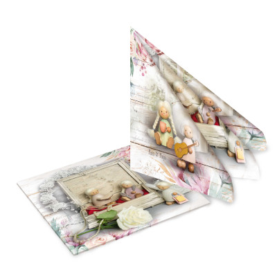 Servietten mit Finn & Finja