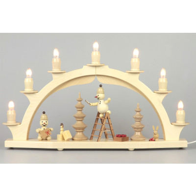 Lichterbogen Junior beim Weihnachtsbaum schmücken, massiv - Auslaufartikel