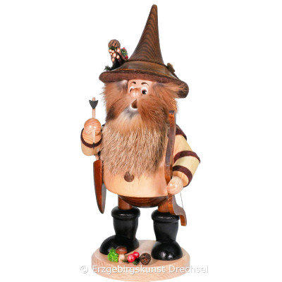 Räuchermann Räuberwichtel mit Bogen - 26 cm