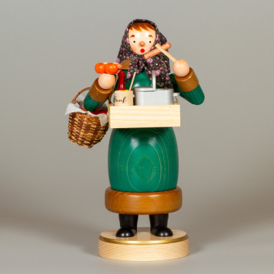 Räucherfrau Würstelfrau 