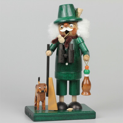 Räuchermann Förster mit Hund