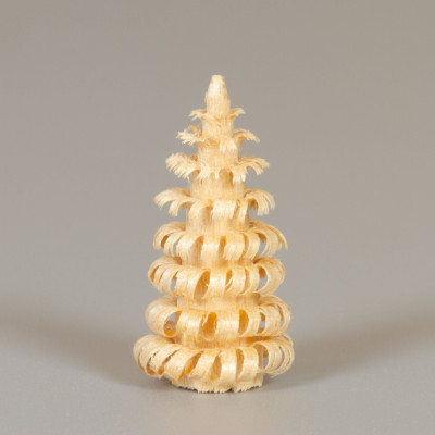 Erzgebirgischer Spanbaum Ringelbaum natur - 3 cm
