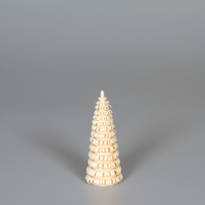 Erzgebirgischer Spanbaum Ringelbaum natur - 7 cm 