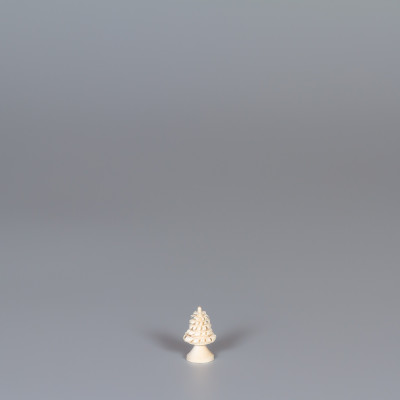 Erzgebirgischer Spanbaum Ringelbaum mit Stamm