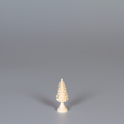 Erzgebirgischer Spanbaum Ringelbaum mit Stamm