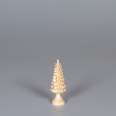 Erzgebirgischer Spanbaum Ringelbaum mit Stamm