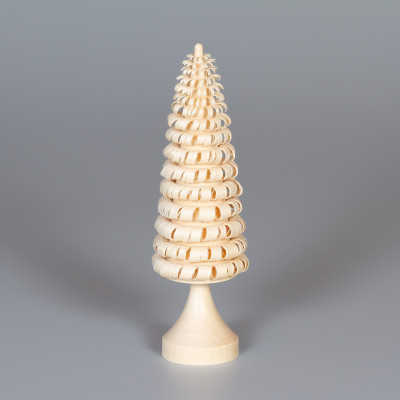 Erzgebirgischer Spanbaum Ringelbaum mit Stamm